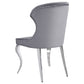 Cheyanne Upholstered Dining Side Chair Grey (Set of 2)