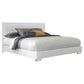 Felicity 4-piece California King Bedroom Set White Gloss