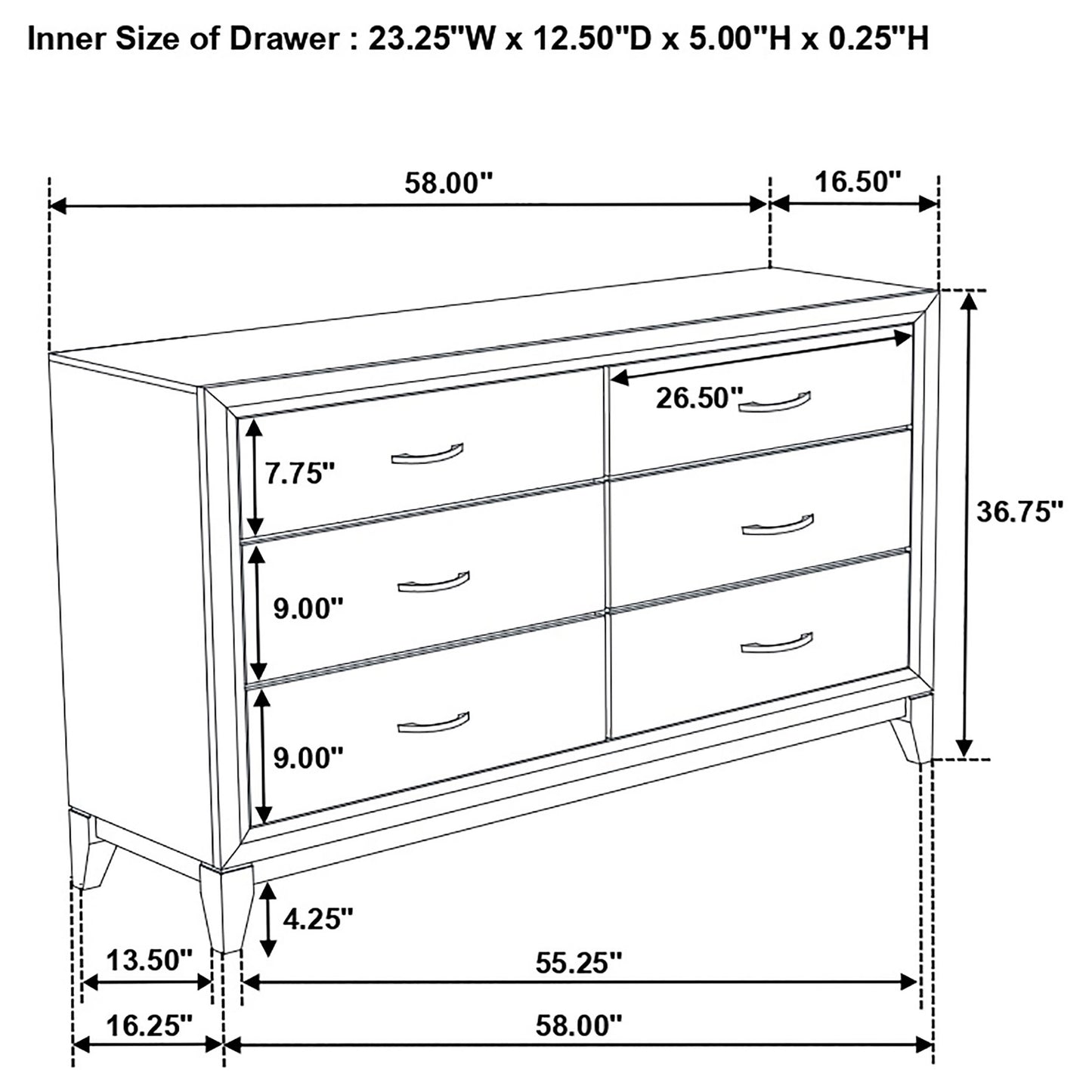 Watson 4-piece Twin Bedroom Set Grey Oak