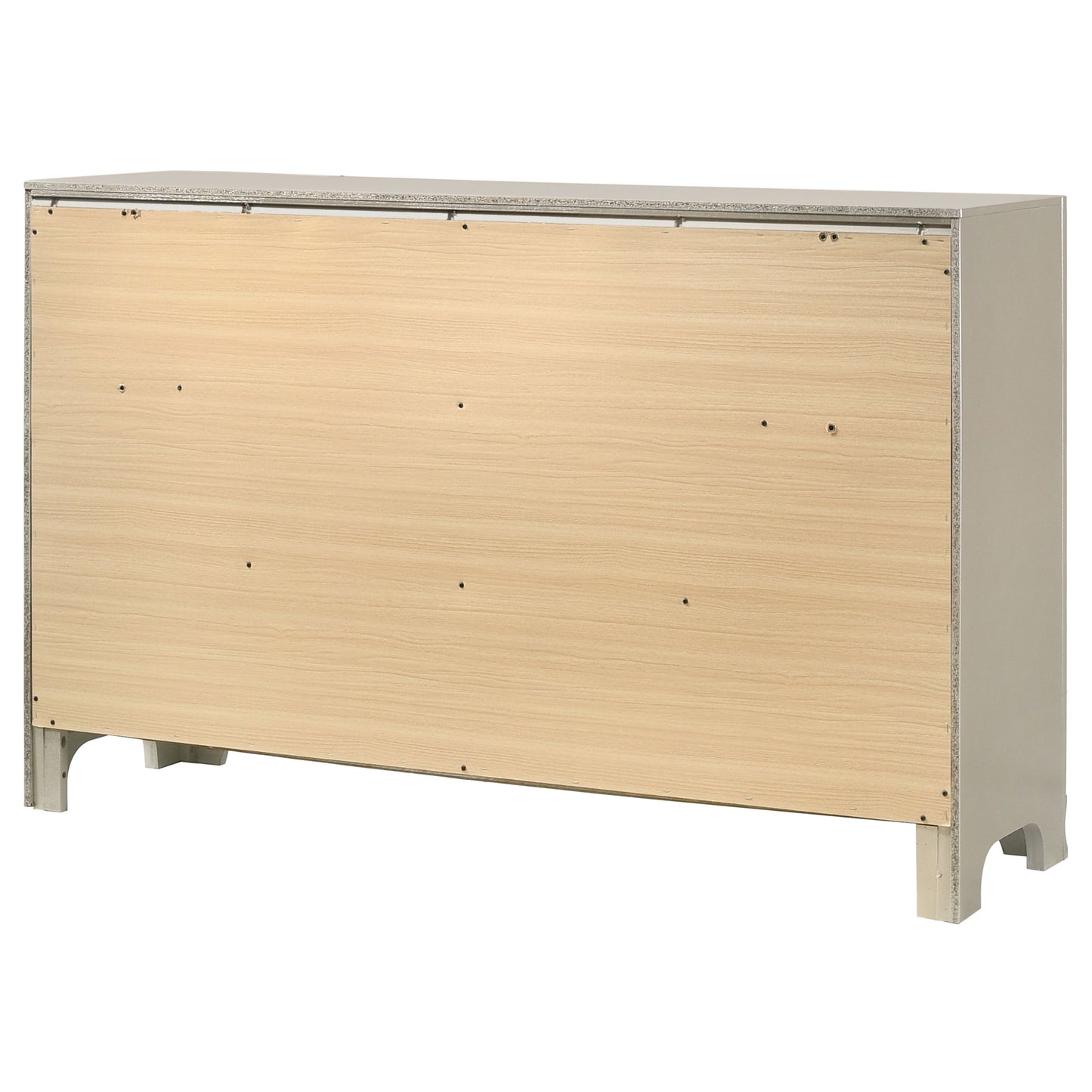 Salford 7-drawer Dresser Metallic Sterling