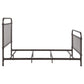 Livingston Metal Queen Open Frame Bed Dark Bronze