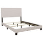 Boyd Upholstered Eastern King Panel Bed Ivory