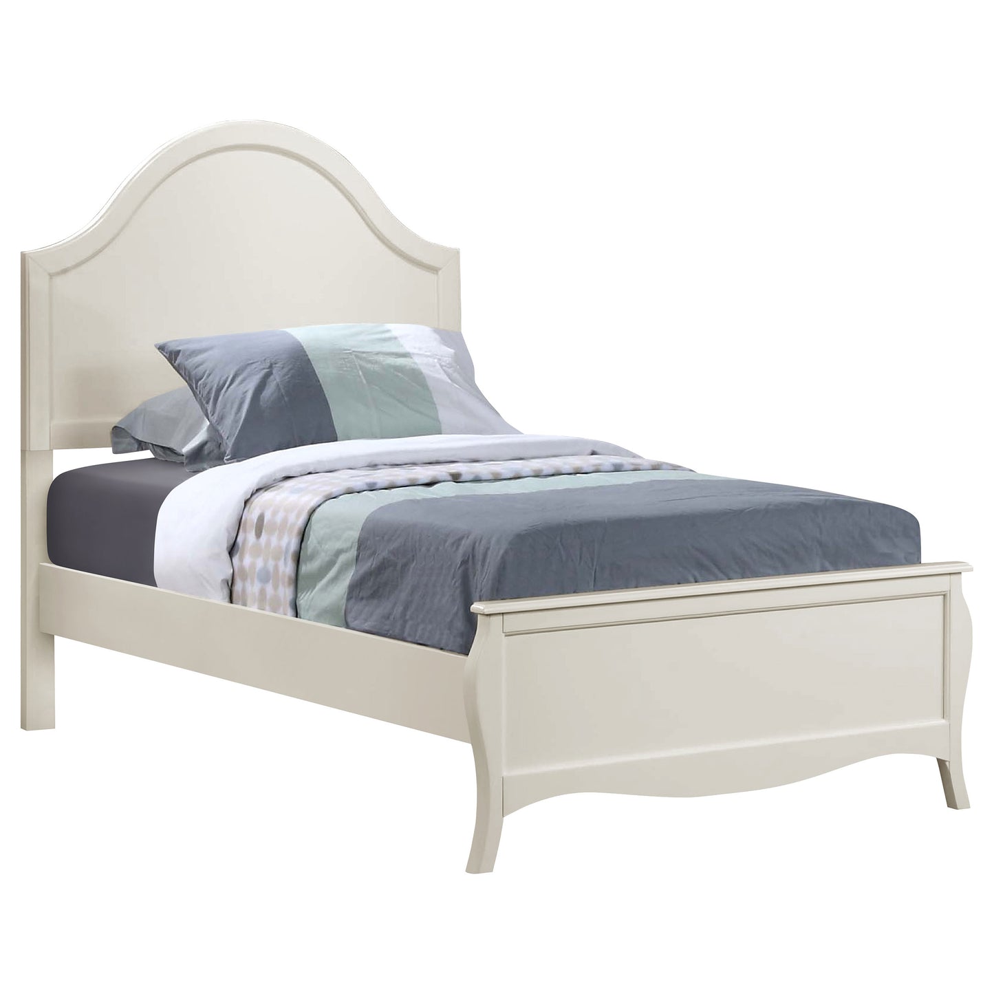 Dominique 4-piece Full Bedroom Set Cream White