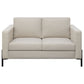 Tilly Upholstered Track Arm Loveseat Oatmeal