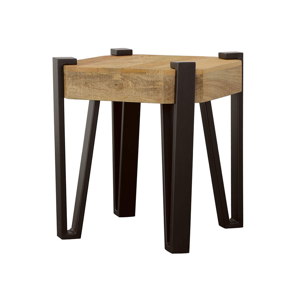 Winston Square Wood Top Side End Table Natural
